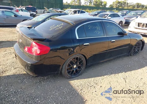 2006 Infiniti G35X z USA, uszkodzony, nr VIN JNKCV51F36M606620